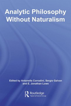 Cover Analytic Philosophy Without Naturalism (eBook, PDF)