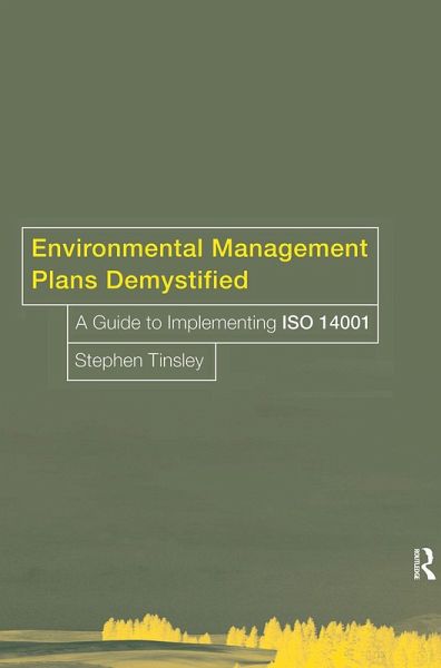 Environmental Management Plans Demystified (eBook, PDF)