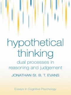 Hypothetical Thinking (eBook, PDF) - Evans, Jonathan St. B. T.