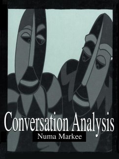 Conversation Analysis (eBook, PDF) - Markee, Numa