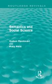 Semantics and Social Science (eBook, ePUB)