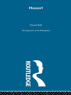 Husserl-Arg Philosophers (eBook, ePUB) - Bell, David