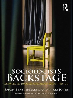 Cover Sociologists Backstage (eBook, ePUB)
