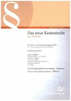 Das neue Kostenrecht des Notariats - Otto, Dirk