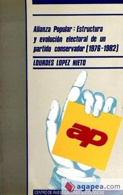 Alianza Popular : estructura y evolución electoral de un partido conservador, 1976-1982 - López Nieto, Lourdes