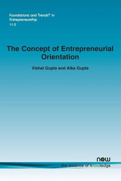 The Concept of Entrepreneurial Orientation