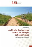 Les Droits des femmes rurales en Afrique subsaharienne
