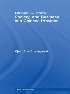 Cover Hainan - State, Society, and Business in a Chinese Province (eBook, PDF)