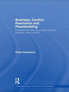 Cover Business, Conflict Resolution and Peacebuilding (eBook, PDF)