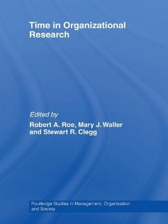 Time in Organizational Research (eBook, PDF)
