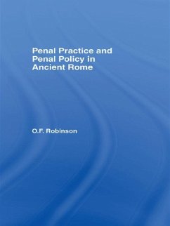 Cover Penal Practice and Penal Policy in Ancient Rome (eBook, PDF)