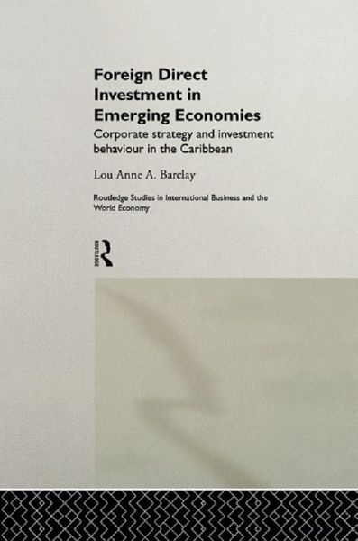 Foreign Direct Investment in Emerging Economies (eBook, PDF)