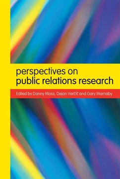 Perspectives on Public Relations Research (eBook, PDF) - Moss, Danny; Vercic, Dejan; Warnaby, Gary