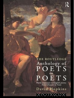 The Routledge Anthology of Poets on Poets (eBook, PDF) Cover The Routledge Anthology of Poets on Poets (eBook, PDF)
