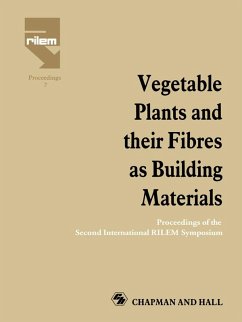Cover Vegetable Plants and their Fibres as Building Materials (eBook, PDF)
