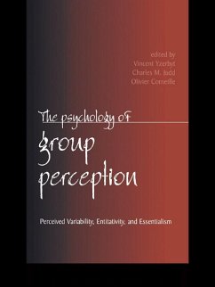 The Psychology of Group Perception (eBook, PDF)