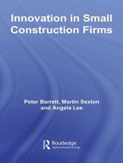 Cover Innovation in Small Construction Firms (eBook, PDF)