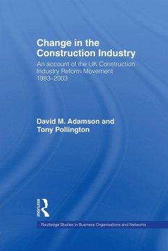 Change in the Construction Industry (eBook, PDF) Cover Change in the Construction Industry (eBook, PDF)