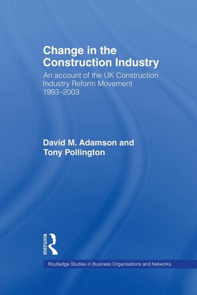 Change in the Construction Industry (eBook, PDF)