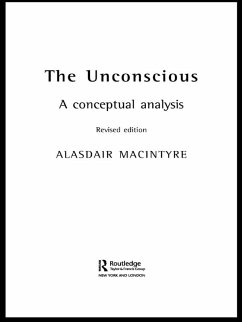 The Unconscious (eBook, PDF) - Macintyre, Alasdair Chalmers