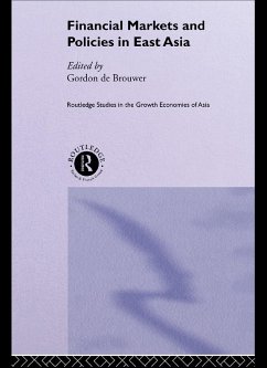 Cover Financial Markets and Policies in East Asia (eBook, PDF)