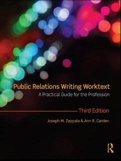 Public Relations Writing Worktext (eBook, PDF) - Zappala, Joseph M.