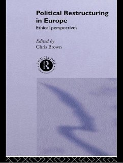 Political Restructuring in Europe (eBook, PDF)