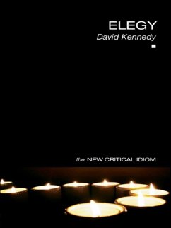 Elegy (eBook, PDF) - Kennedy, David