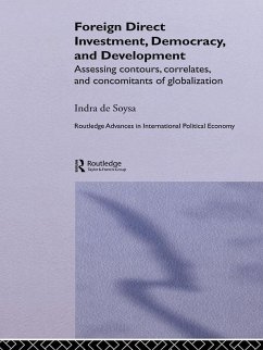 Foreign Direct Investment, Democracy and Development (eBook, PDF) - de Soysa, Indra