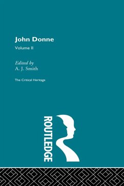Cover John Donne: The Critical Heritage (eBook, PDF)