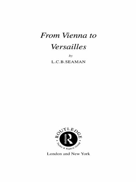 From Vienna to Versailles (eBook, PDF) From Vienna to Versailles (eBook, PDF)