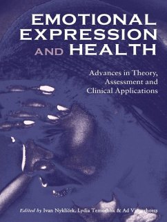 Cover Emotional Expression and Health (eBook, PDF)