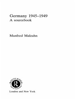 Germany 1945-1949 (eBook, PDF) - Malzahn, Manfred