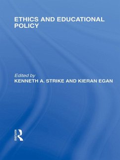 Cover Ethics and Educational Policy (International Library of the Philosophy of Education Volume 21) (eBook, ePUB)