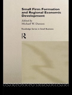 Cover Small Firm Formation and Regional Economic Development (eBook, PDF)