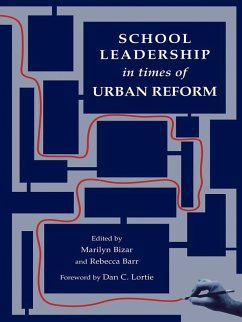Cover School Leadership in Times of Urban Reform (eBook, PDF)