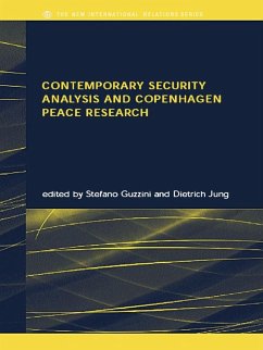 Contemporary Security Analysis and Copenhagen Peace Research (eBook, PDF)