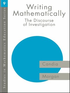 Writing Mathematically (eBook, PDF) - Morgan, Candia