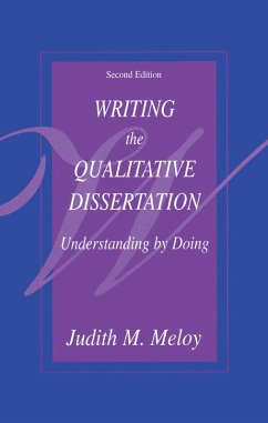 Cover Writing the Qualitative Dissertation (eBook, PDF)