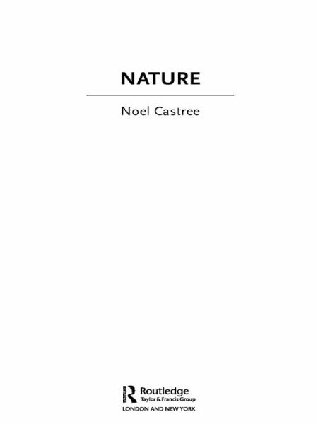 Nature (eBook, PDF)