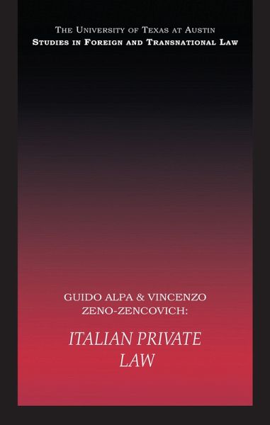 Italian Private Law (eBook, PDF) Italian Private Law (eBook, PDF)