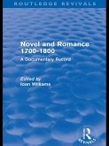 Novel and Romance 1700-1800 (Routledge Revivals) (eBook, ePUB)