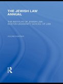 The Jewish Law Annual Volume 18 (eBook, ePUB)