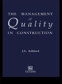The Management of Quality in Construction (eBook, PDF)