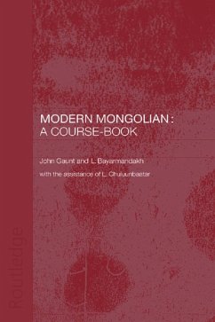 Modern Mongolian: A Course-Book (eBook, PDF) - Gaunt, John
