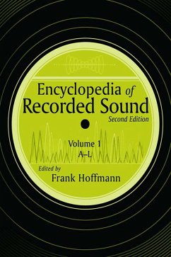 Cover Encyclopedia of Recorded Sound (eBook, PDF)
