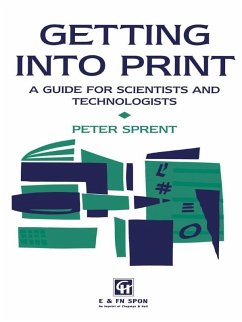 Getting into Print (eBook, PDF) - Sprent, P.; Sprent, P.