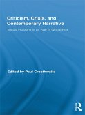 Criticism, Crisis, and Contemporary Narrative (eBook, ePUB)