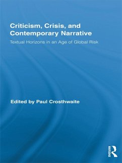 Cover Criticism, Crisis, and Contemporary Narrative (eBook, ePUB)