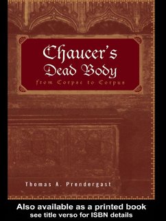 Chaucer's Dead Body (eBook, PDF) Cover Chaucer's Dead Body (eBook, PDF)
